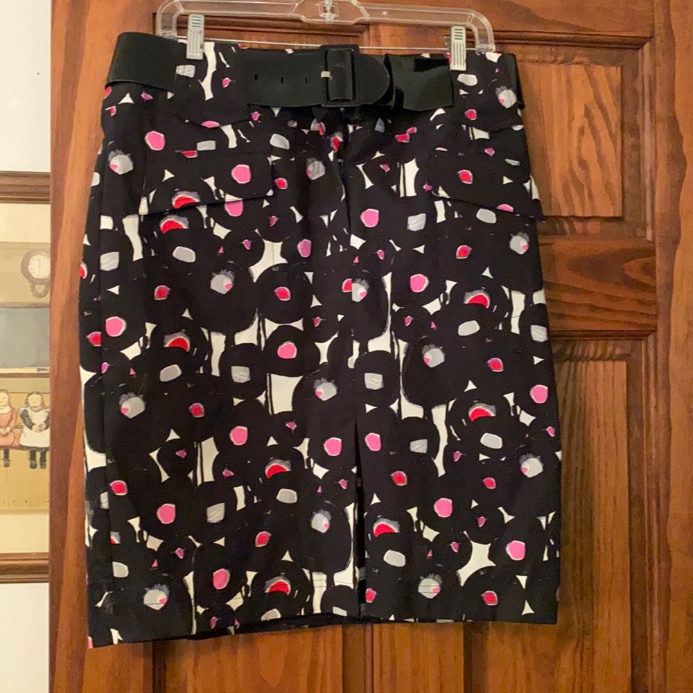 Mix it vibrant midi skirt